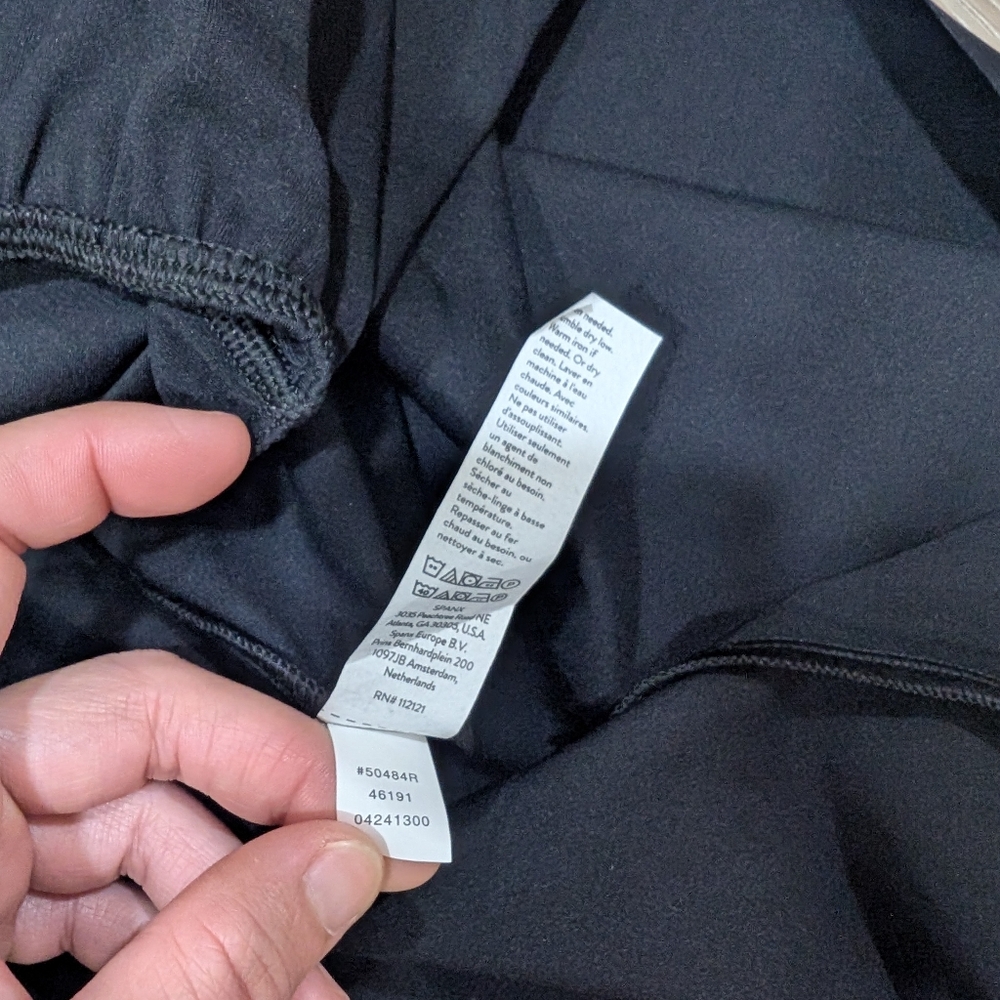 SPANX Black Get Moving Tank A-Line Mini Dress - Picture 15 of 15